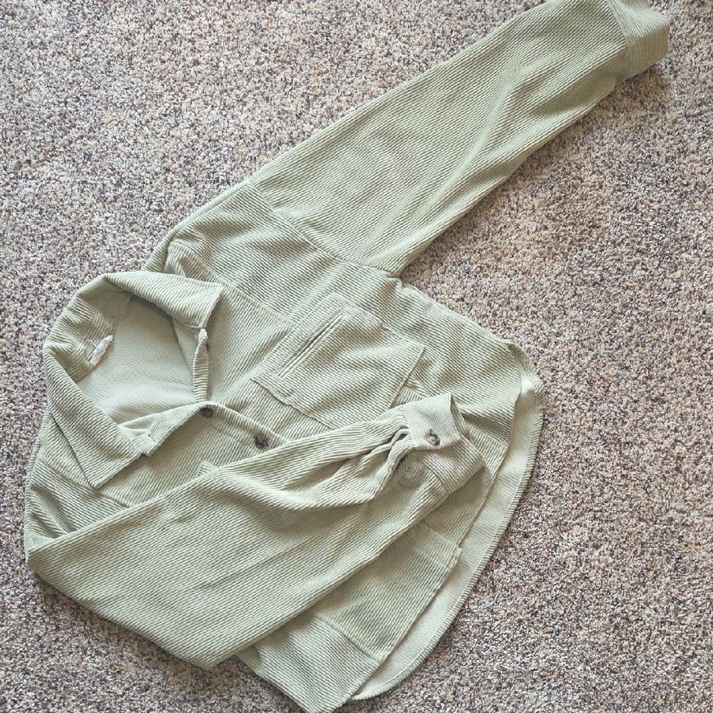 Sage Green Corduroy Jacket